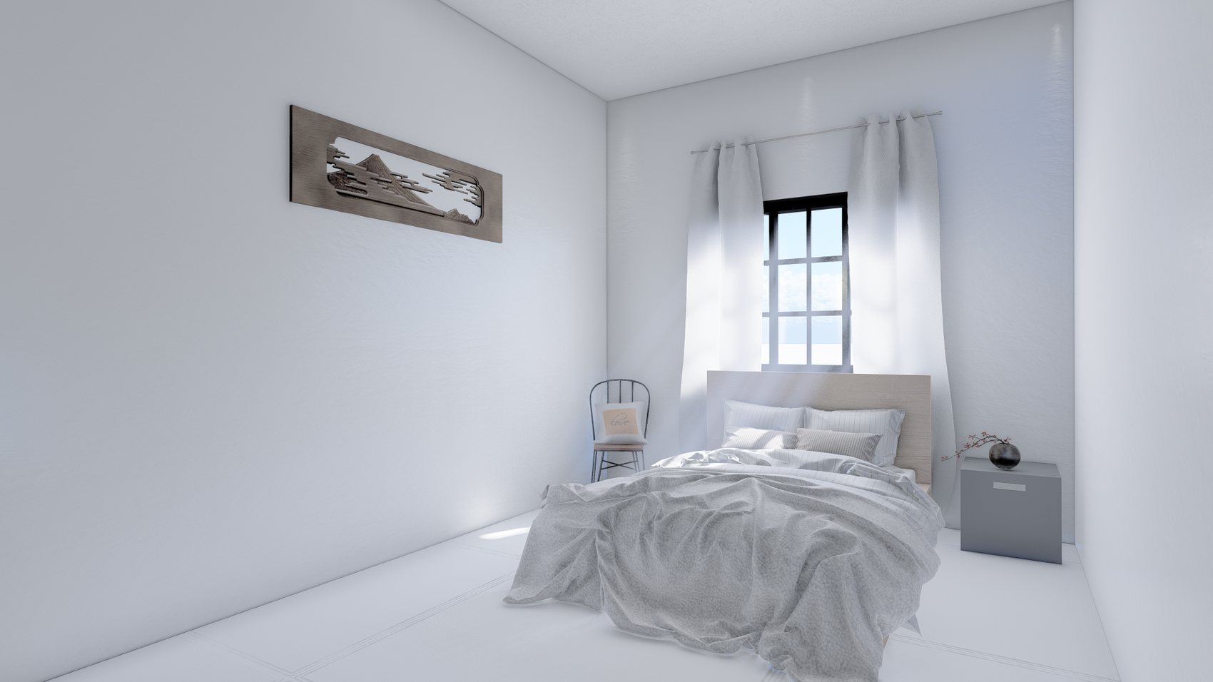 Chambre d'angle
