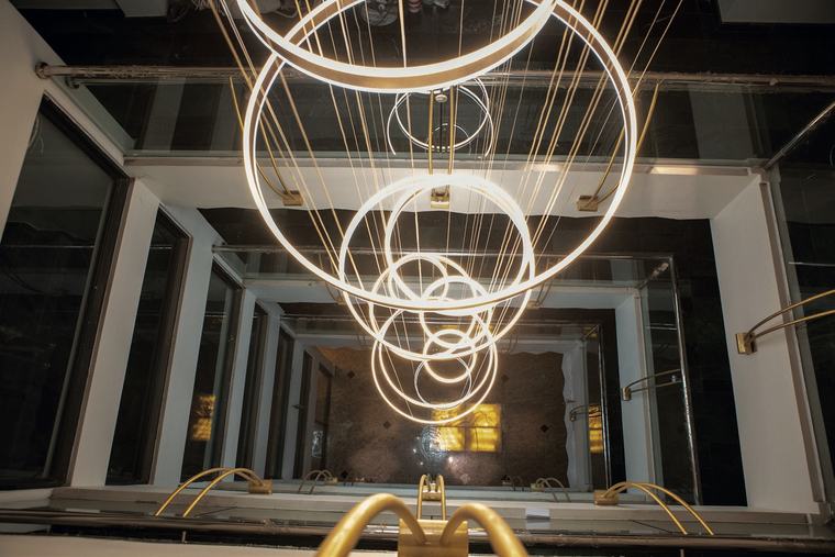 L'atrium de nuit